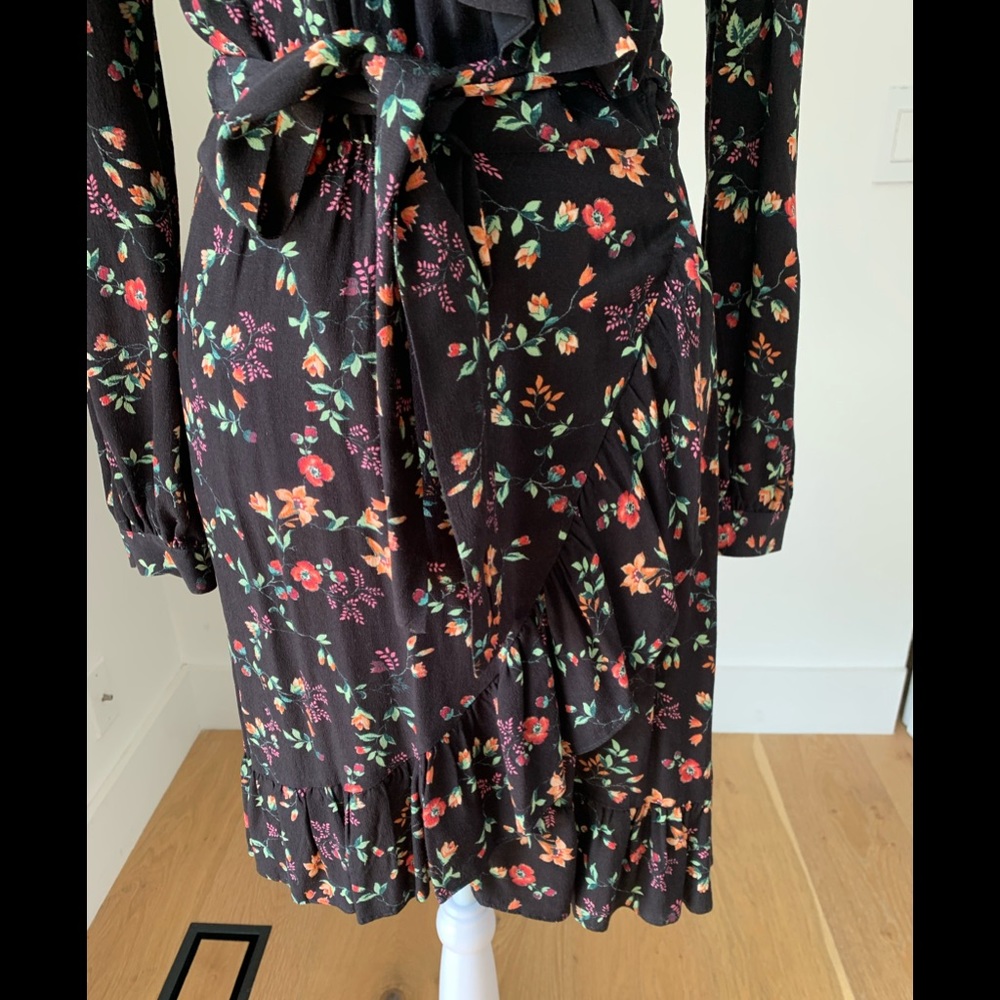 MAJE ROSALIO WRAP DRESS - Picture 3 of 8